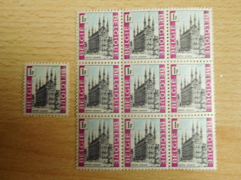 Timbre belge NON oblitéré, Enlèvement ou Envoi, Non oblitéré, Non oblitéré