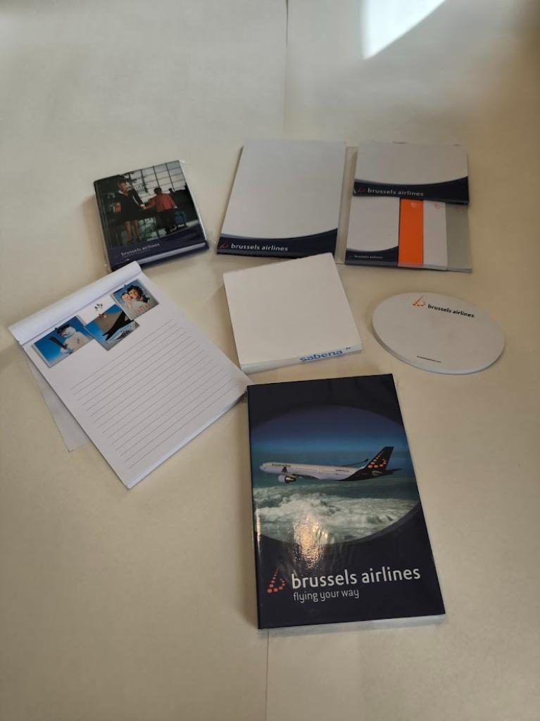 Feuilles de notes Sabena - Brussels Airlines, Collections, Enlèvement