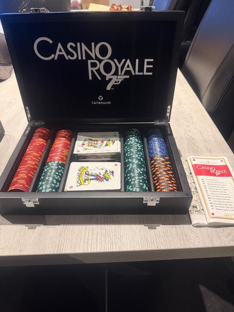 Pokersets, Ophalen, Zo goed als nieuw