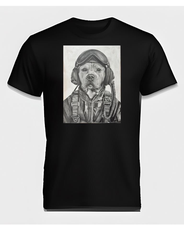 T-shirt stafford pilot, Ophalen of Verzenden, Nieuw, Overige maten, Zwart