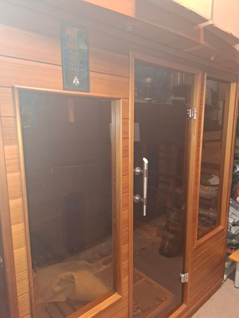 Sauna pour 4 personnes, Sports & Fitness, Sauna, Enlèvement, Comme neuf, Infrarouge