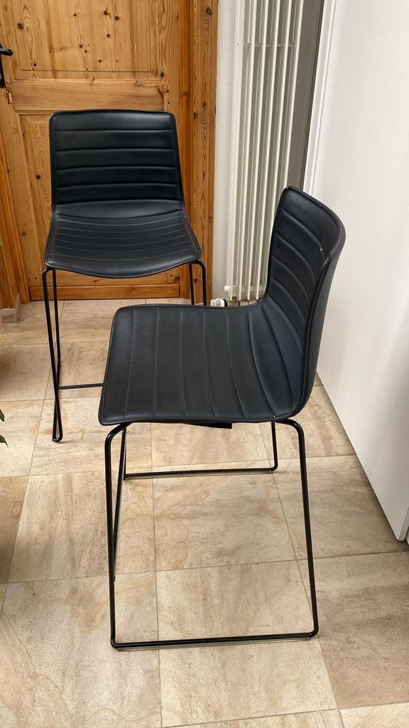 Barstoelen of hoge keukenstoelen Design, Maison & Meubles, Chaises, Enlèvement, Comme neuf, Noir