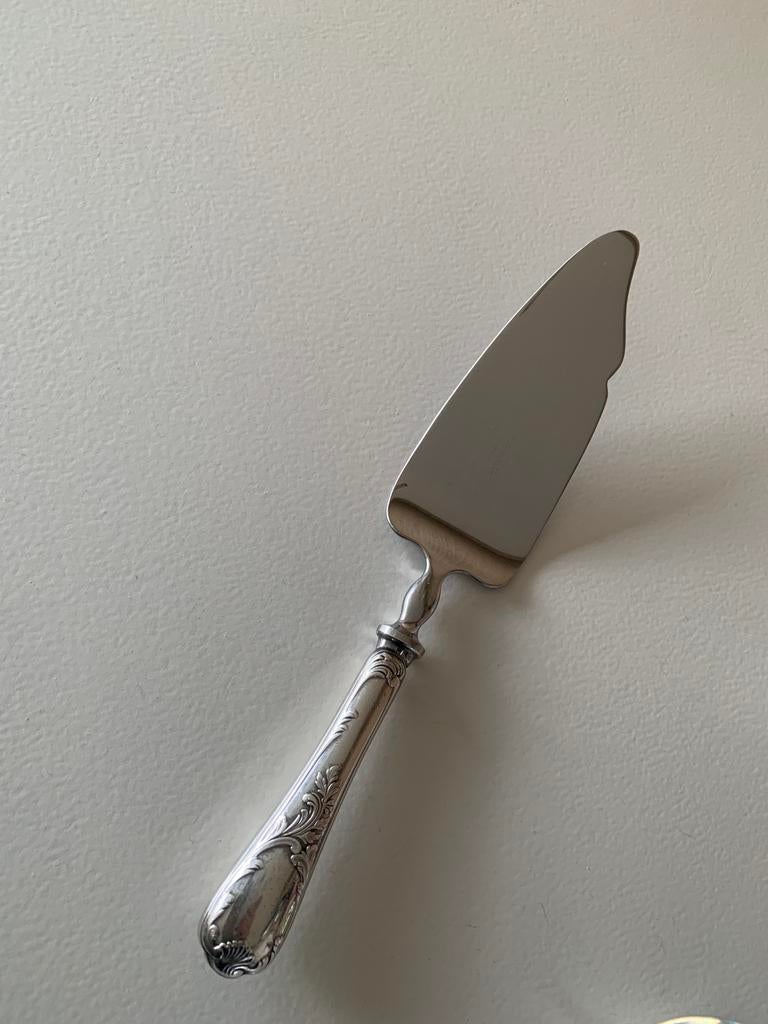 Verzilverde taartschep Christofle, Antiek en Kunst, Antiek | Bestek, Ophalen of Verzenden
