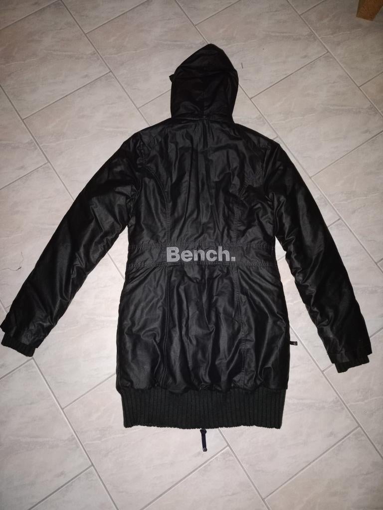Winterjas, Maat 38/40 (M), Verzenden, Zwart, Bench
