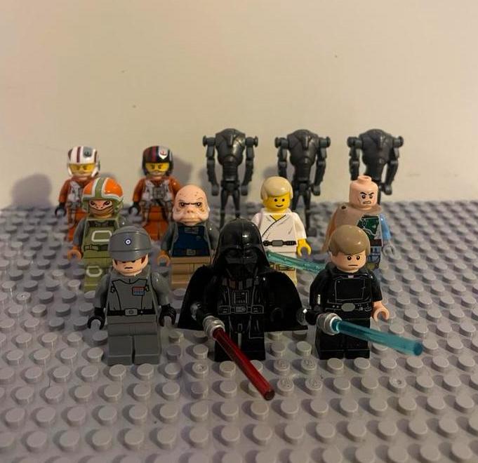 Lot de 12 figurines Lego Star Wars, Enlèvement ou Envoi, Comme neuf, Briques en vrac, Lego