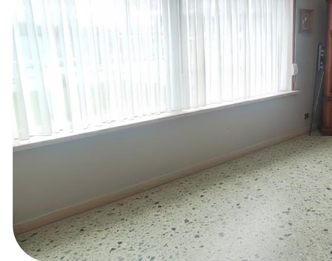 Carrelage granito/terrazzo, Enlèvement