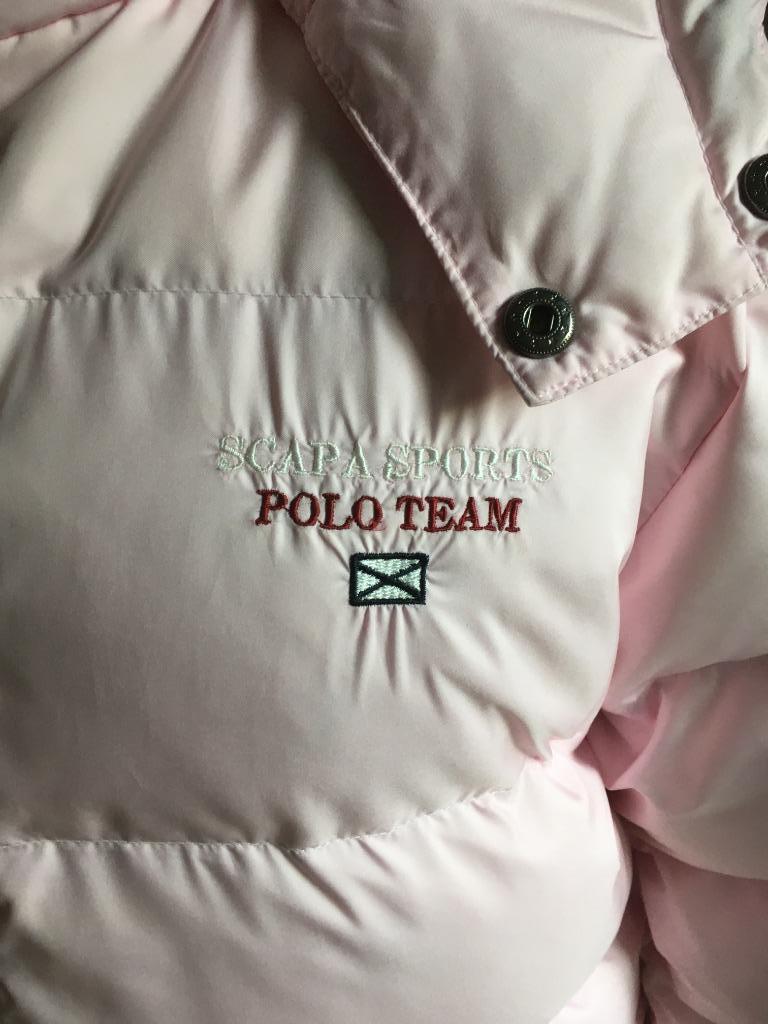 Scapa Sports roze donsjas (ski jas) - L, Kleding | Dames, Jassen | Winter, Scapa, Maat 42/44 (L), Ophalen of Verzenden, Zo goed als nieuw