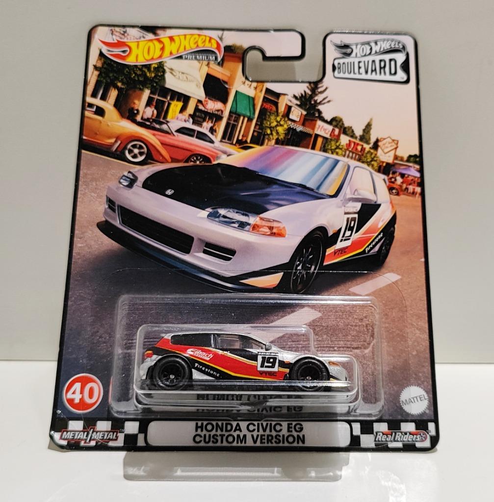 Hot Wheels Honda Civic EG Custom Boulevard (uit 2021)(2), Ophalen of Verzenden