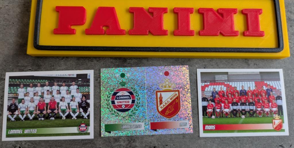 3 X PANINI FOOTBALL 2011 461/2/3/464 BUMBLES/MONS, Envoi, Neuf