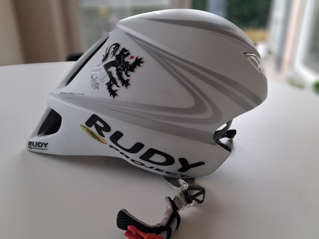 Tijdrithelm Rudy Project., Ophalen, Zo goed als nieuw