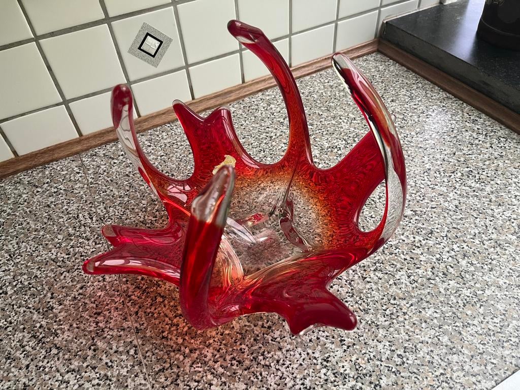 CORBEILLE / BOL ANCIEN VERRE : BRAINE LE COMTE, Enlèvement, Comme neuf, Verre