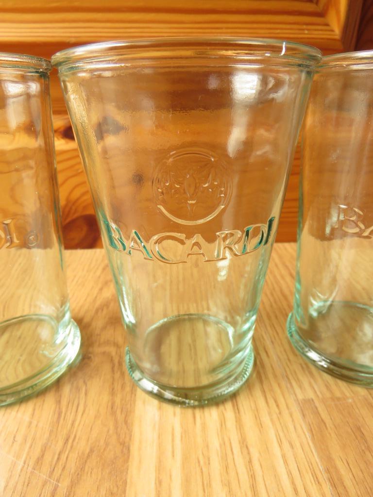 4 verres a mojito Bacardi, Collections, Enlèvement ou Envoi, Comme neuf, Autres types