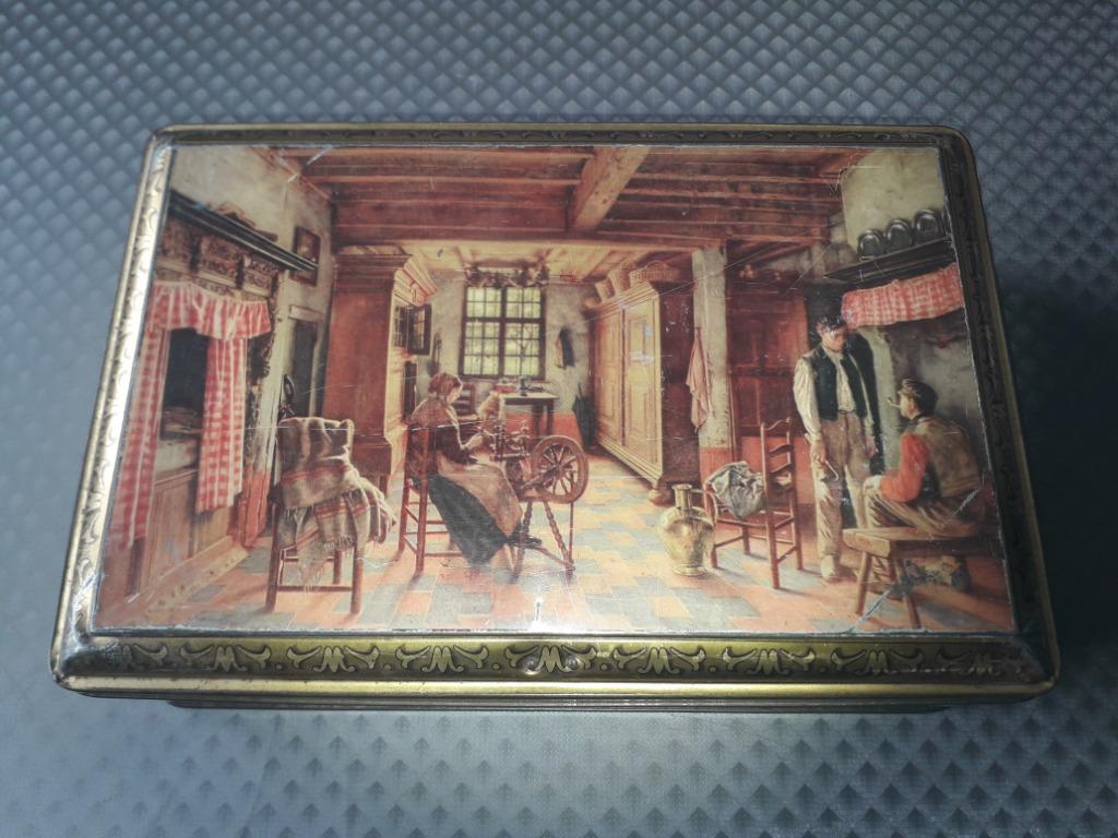 Blikken doos Lonka, Collections, Enlèvement ou Envoi, Utilisé, Autre, Autres marques