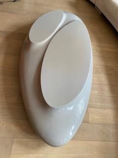 Table basse Roche Bobois, 150 à 200 cm, Moins de 50 cm, Synthétique, Enlèvement