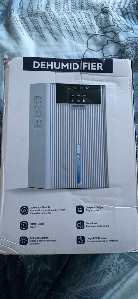 Déshumidificateur, Electroménager, Équipement de traitement de l'air, Neuf, Déshumidificateur, Enlèvement ou Envoi