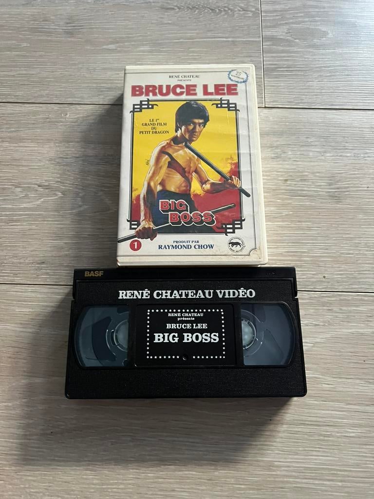 Vhs Bruce Lee Big Boss, Cd's en Dvd's, VHS | Film, Ophalen, Zo goed als nieuw, Actie en Avontuur