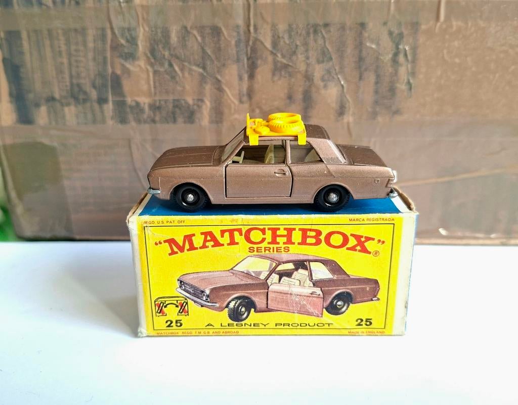 Matchbox 25 ford cortina,  zeldzamer, Verzenden