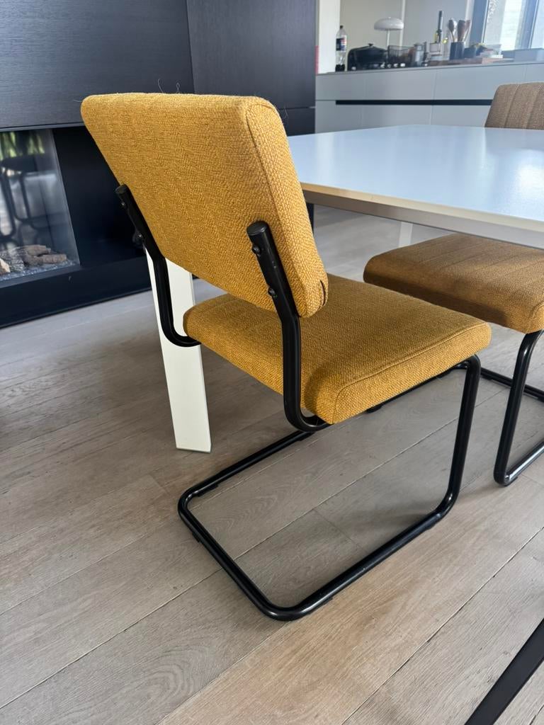 Feel furniture luxe stoel 2 stuks, Ophalen, Stof