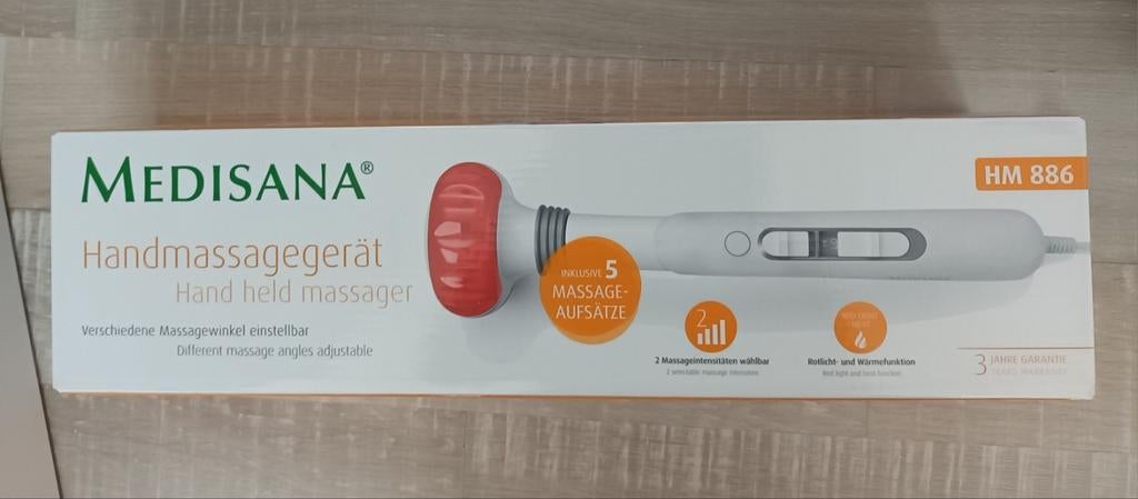 Handmassage aparaat, Ophalen