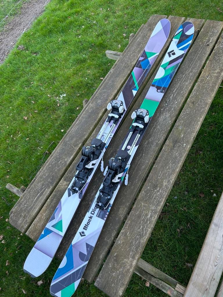 Paire de skis Freeride / Rando Black Diamond Warrant 178 cm, Sport en Fitness, Zo goed als nieuw, Salomon, Ophalen of Verzenden
