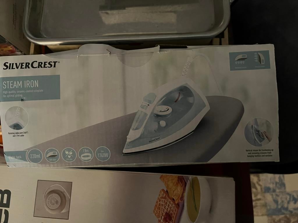 Fer à vapeur, Enlèvement, Comme neuf