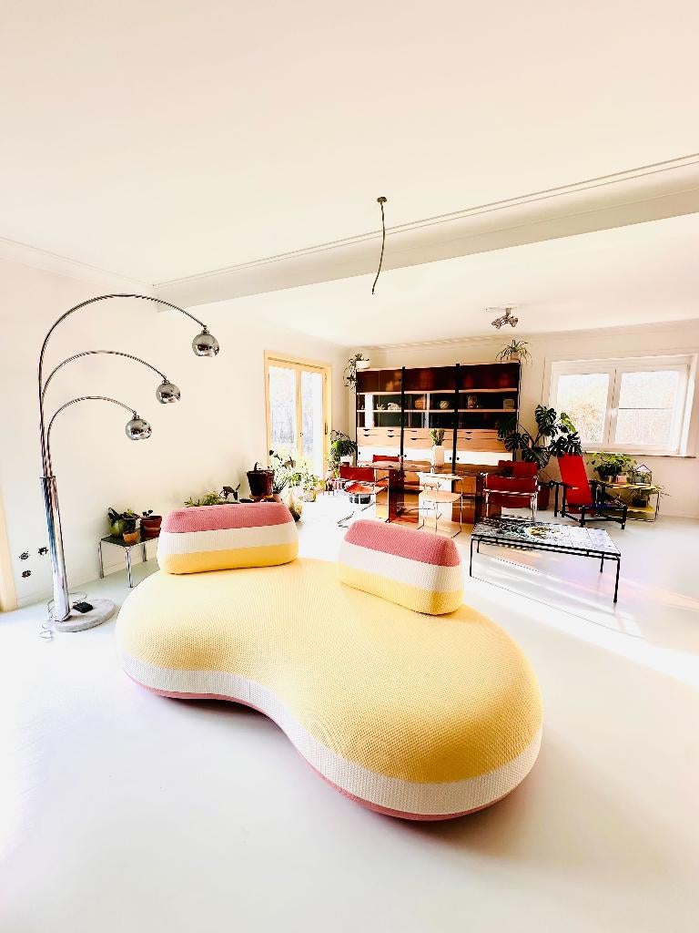 Bombom Roche Bobois 3 places, Maison & Meubles, Hedendaags design, Enlèvement ou Envoi, 200 à 250 cm, 125 à 150 cm