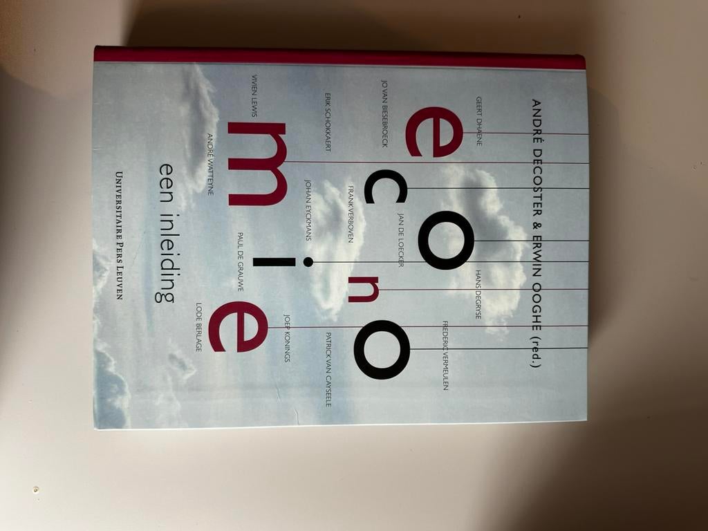 Economie. Een inleiding - editie 2017, Boeken, Ophalen of Verzenden