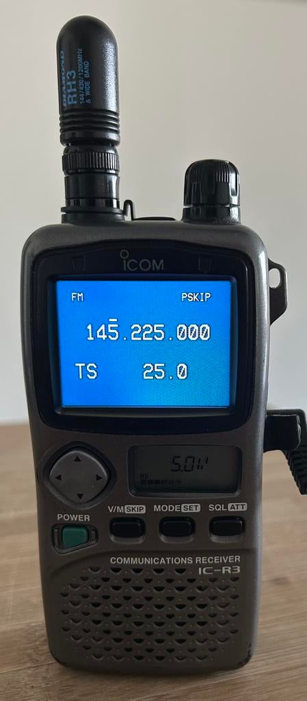 Icom IC-R3, Telecommunicatie, Ophalen of Verzenden, Gebruikt