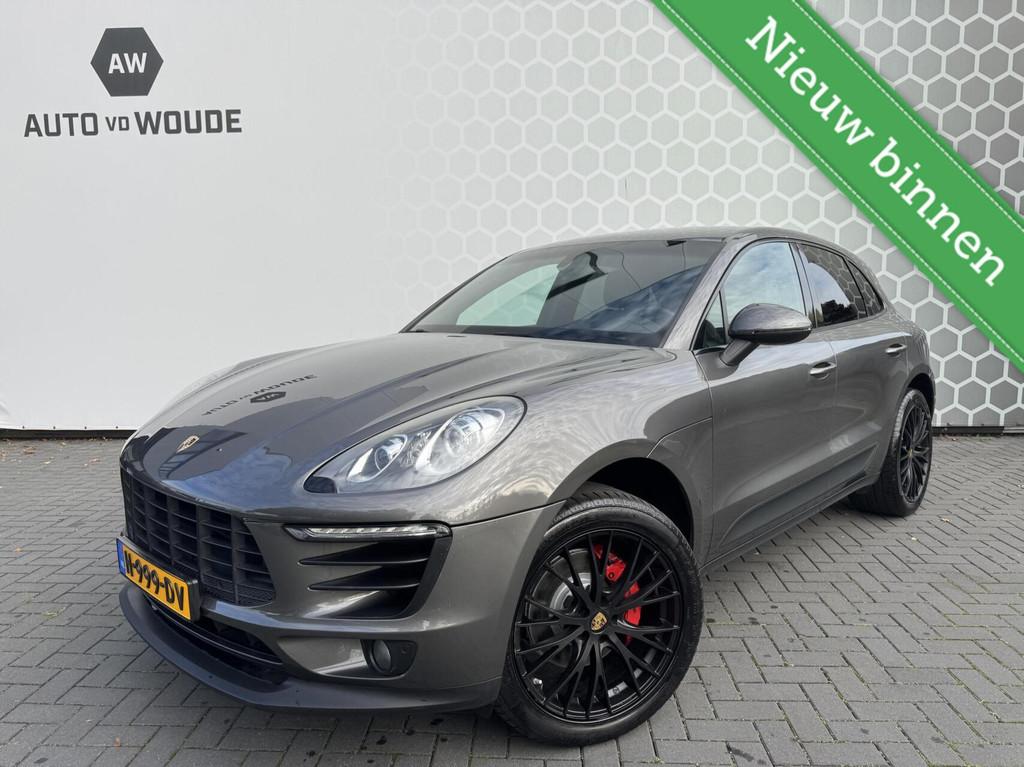 Porsche Macan 3.0 D S Leer Xenon CARPLAY 21 inch Led 21 inch, Cuir, Argent ou Gris, Euro 6, Entreprise