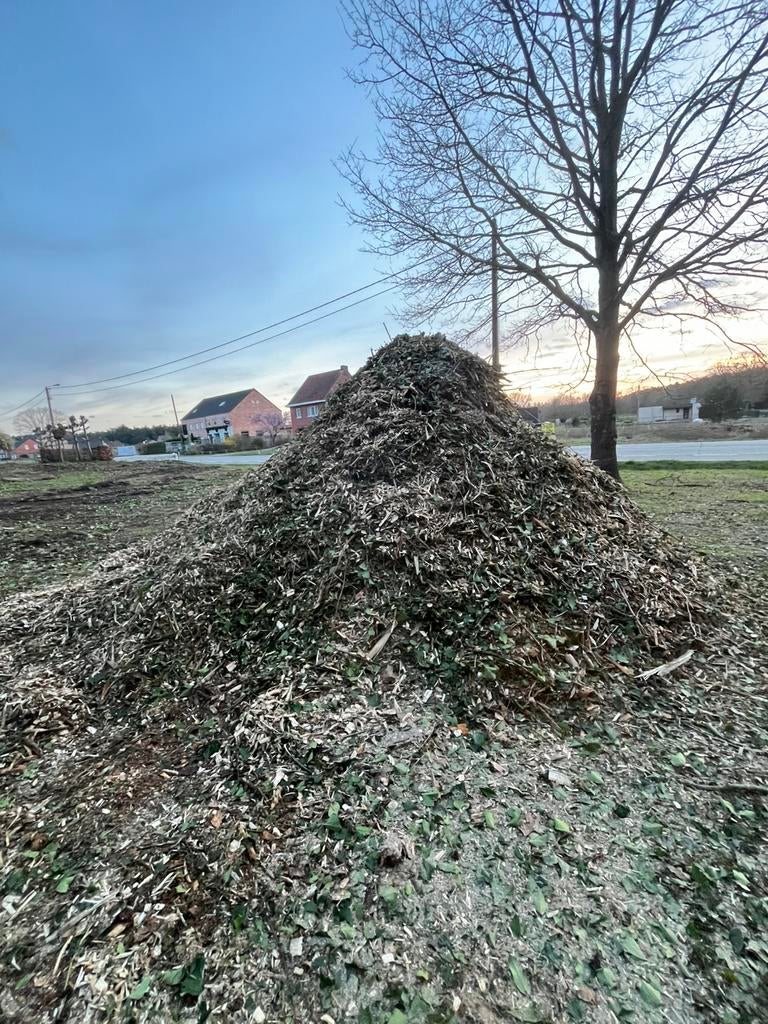 Hakselhout / houtqnippers, Tuin en Terras, Aarde en Mest, Ophalen