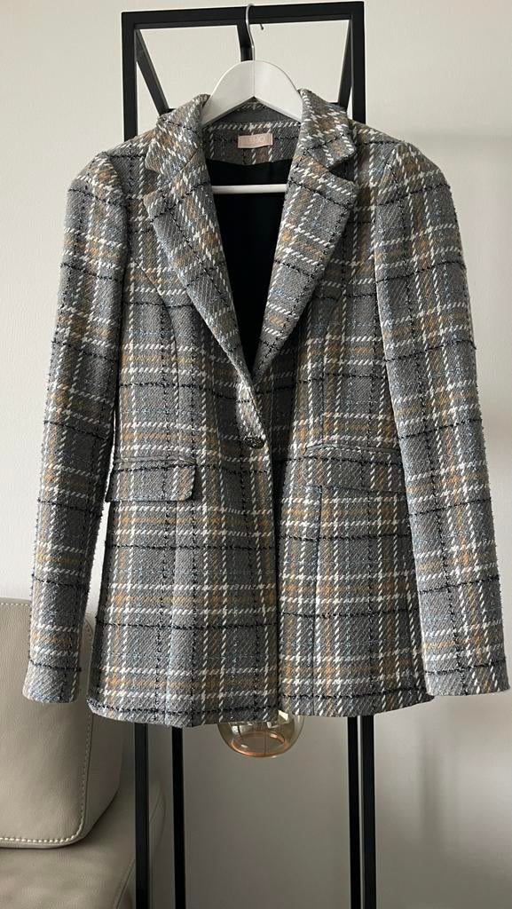 Liu Jo blazer, maat 36, geruit, Overige kleuren, Verzenden, Zo goed als nieuw, Jasje