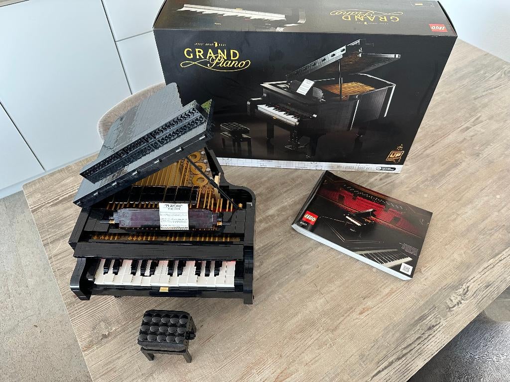 Lego Ideas Grand Piano Nr 031, Lego, Ensemble complet, Instructions incluses, Comme neuf
