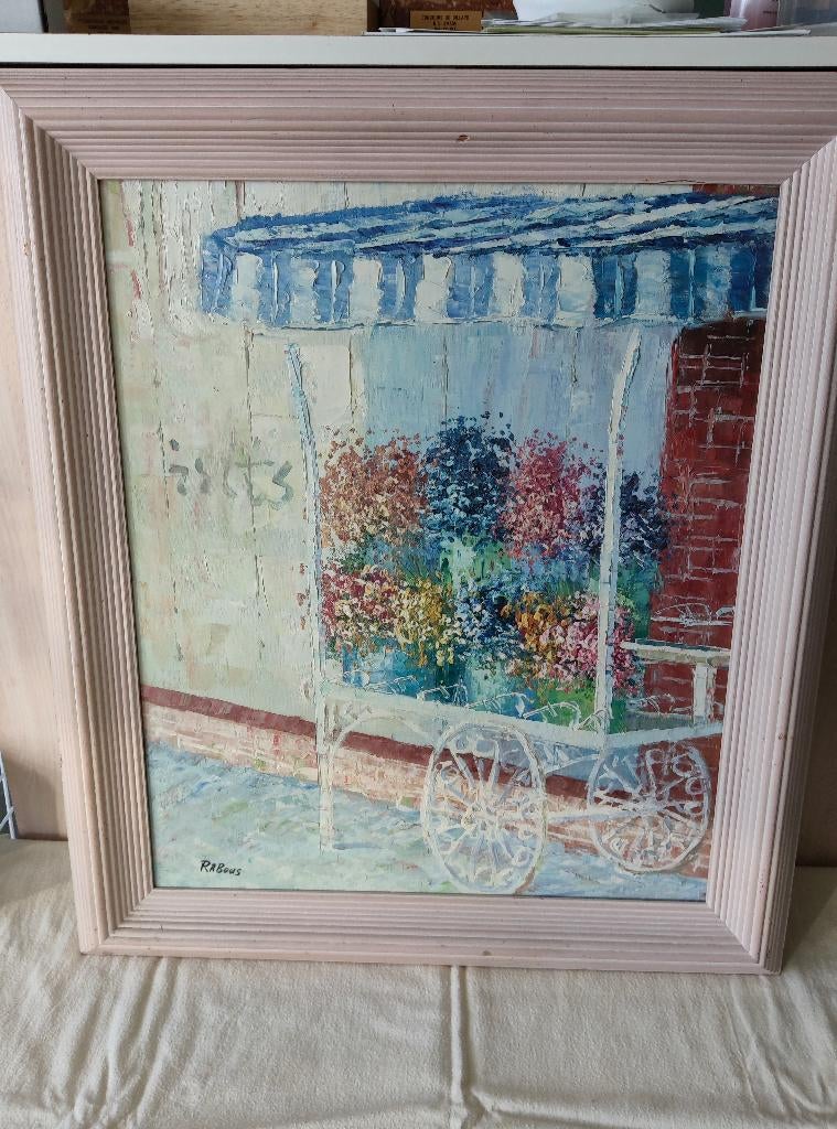 Cadre, Huis en Inrichting, Woonaccessoires | Lijsten, Gebruikt, 75 cm of meer, Minder dan 50 cm, Hout, Ophalen