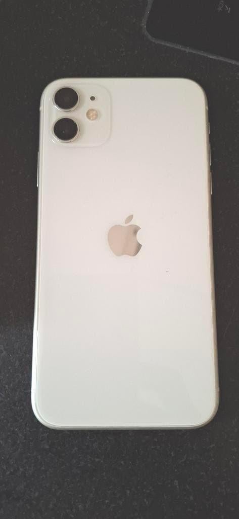 IPhone 11, wit, zo goed als nieuw, batterij 100%, Telecommunicatie, Mobiele telefoons | Apple iPhone, Ophalen, Wit, IPhone 11