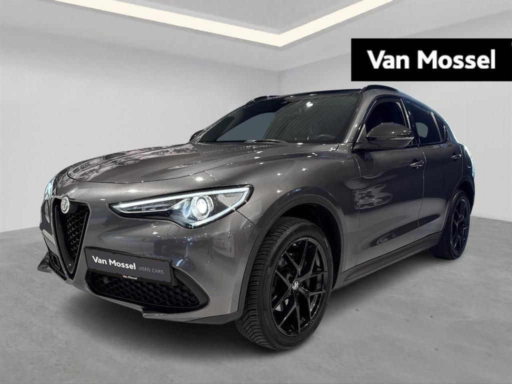 Alfa Romeo Stelvio 2.0 200 Sport AWD, Auto's, Alfa Romeo, Bedrijf, Te koop, Stelvio, 4x4, Airconditioning, Climate control, Dakrails