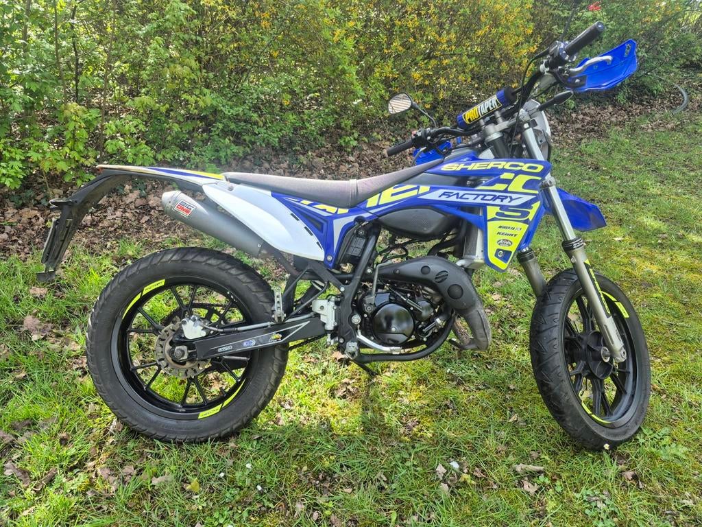 Sherco sm - r 50, Ophalen