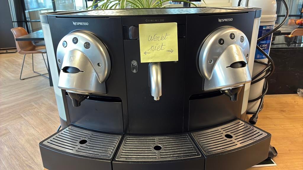 Nespresso machine ., Ophalen, Gebruikt