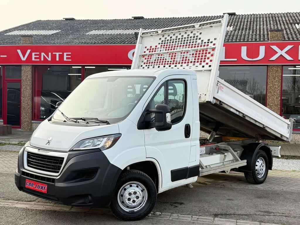 Peugeot Boxer L3H2 PLATEAU BASCULANT ELECTRIQUE 3PLACES, Entreprise, 3 places, Boîte manuelle, 5 portes