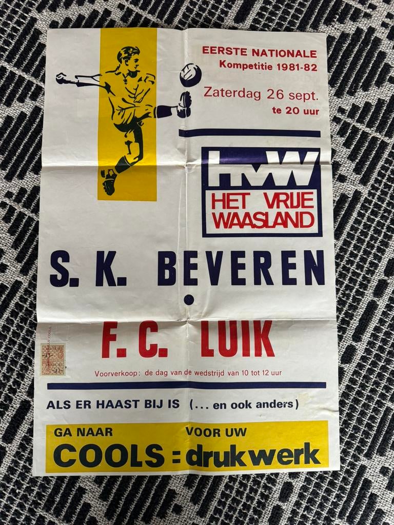 Rfc liege, Collections, Enlèvement ou Envoi, Comme neuf