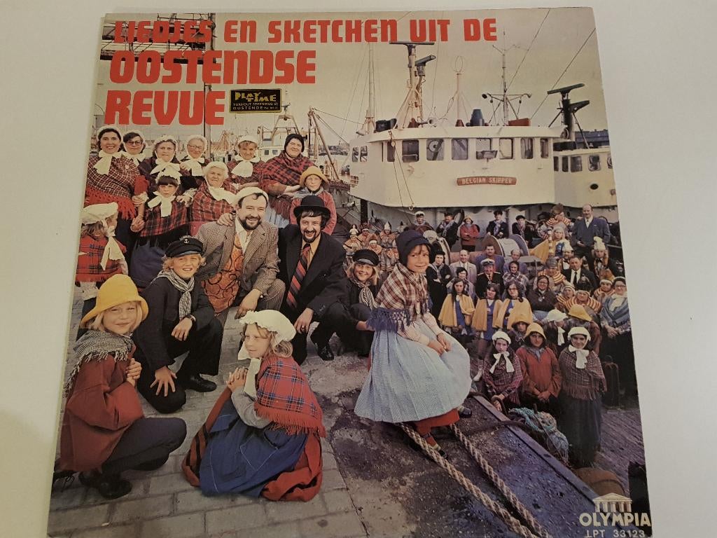 Vinyl LP Oostendse Revue Humor Cabaret Oostende Folklore, Enlèvement ou Envoi, 12 pouces, Musique régionale