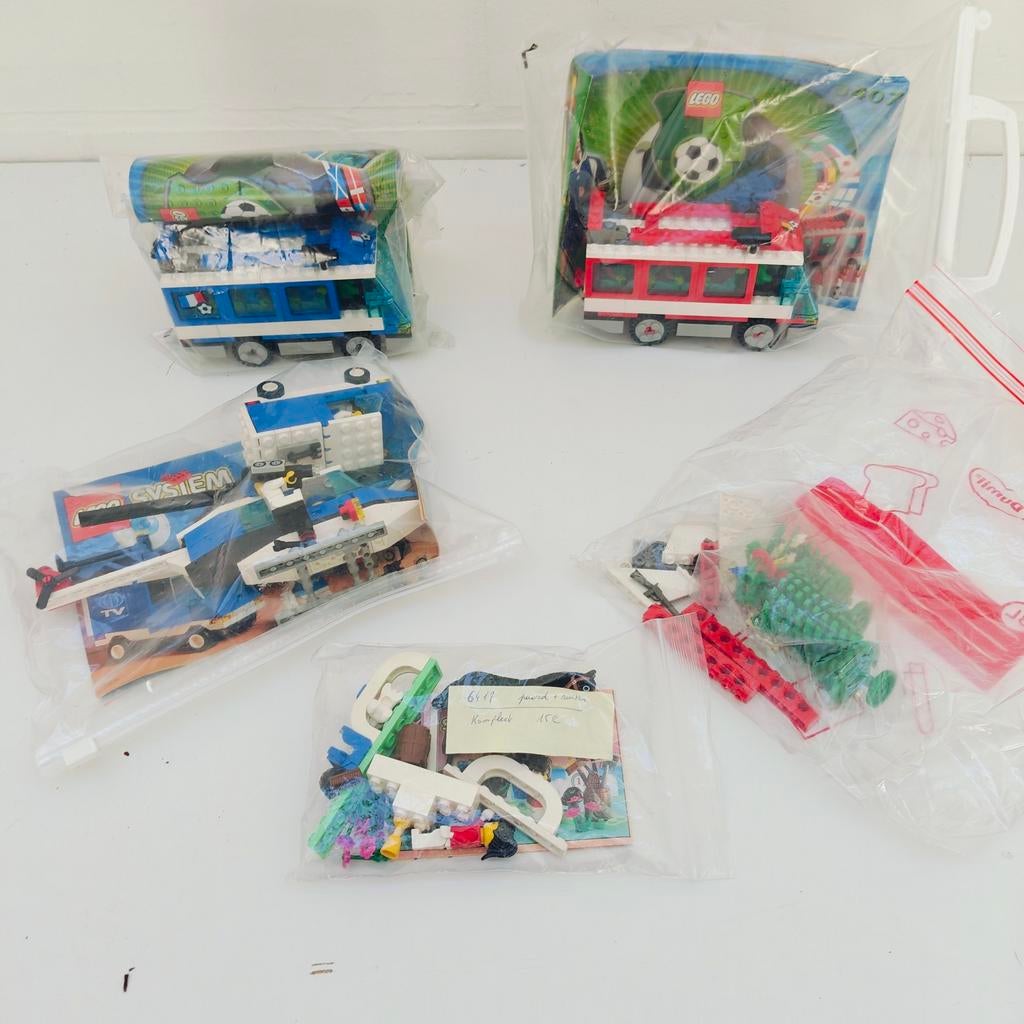 Ensembles vintage Lego 6553 6417 3407 3406 complets, Enfants & Bébés, Jouets | Duplo & Lego, Enlèvement ou Envoi, Complet, Lego