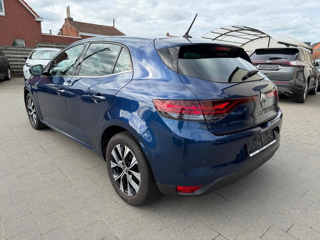 Renault Megane 1,0 tce benzine, Auto's, Parkeersensor, Euro 6, Blauw, Bedrijf