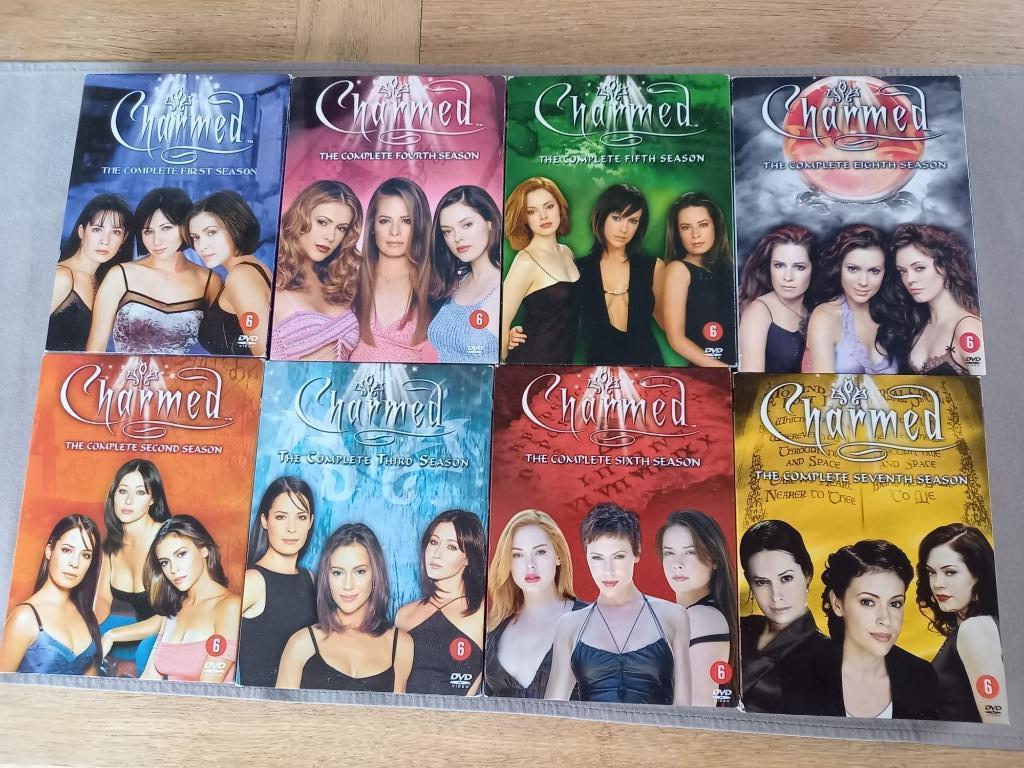 Charmed dvd-boxen: alle 8 seizoenen, Ophalen of Verzenden, Zo goed als nieuw, Vanaf 6 jaar, Boxset