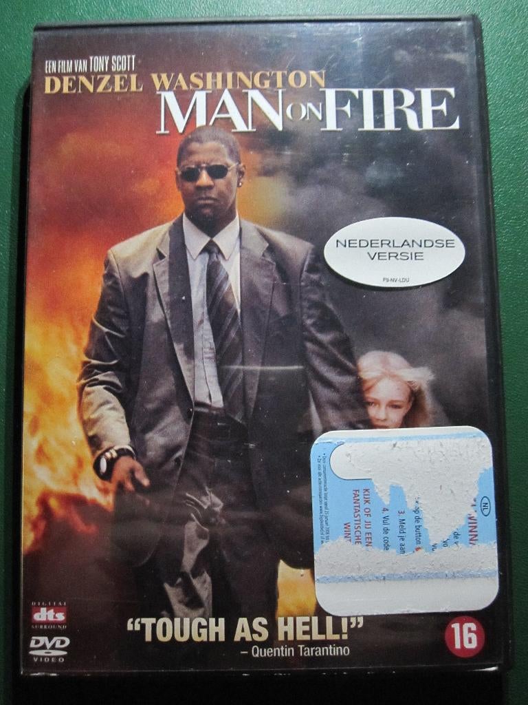 Man on Fire (2004), Vanaf 16 jaar, Ophalen of Verzenden, Zo goed als nieuw, Actiethriller
