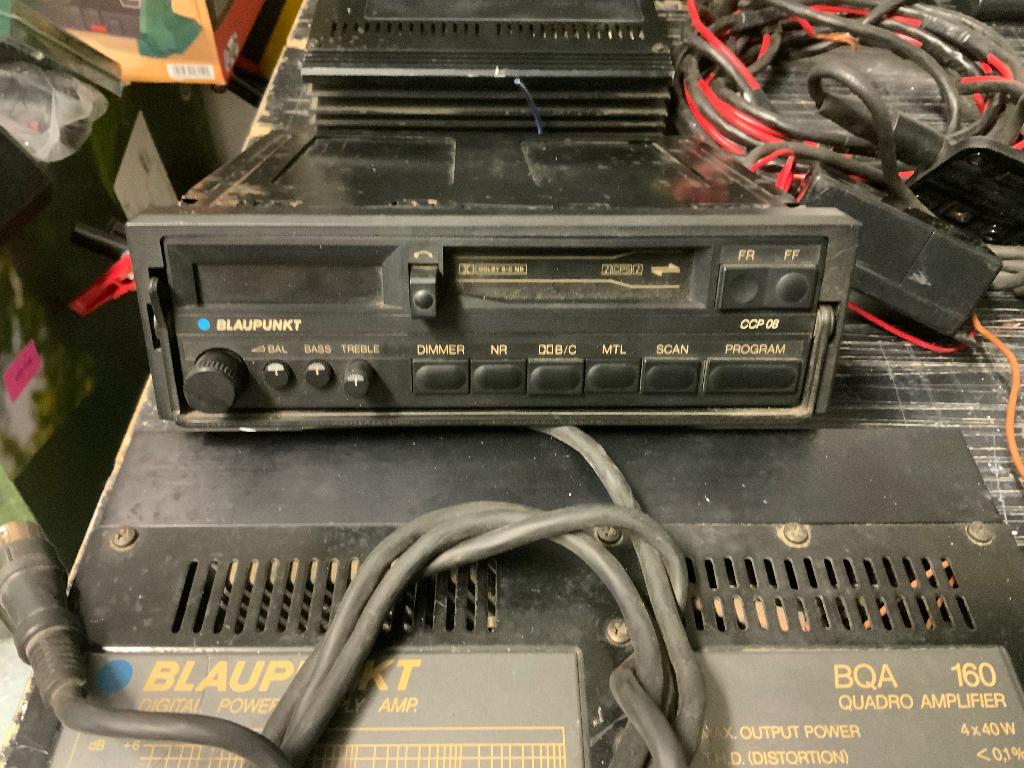 Vintage Blaupunkt autoradio SQM 108 Sylt / Denver + CCP08, Enlèvement ou Envoi, Utilisé