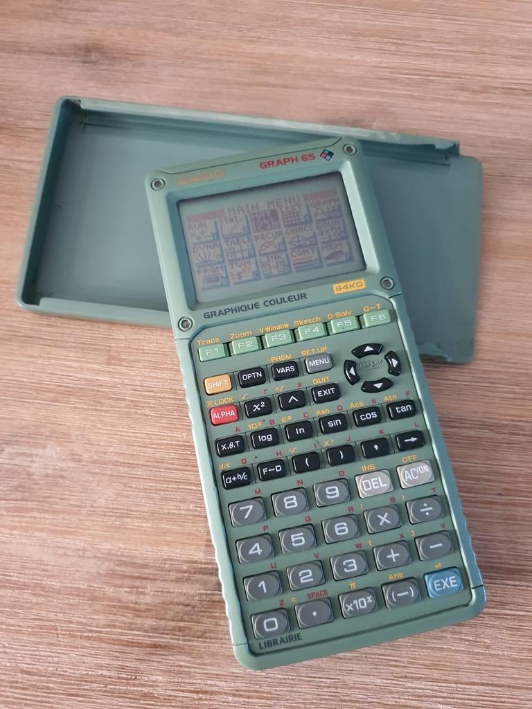 Casio graph65, Divers, Calculatrices, Enlèvement, Calculatrices graphique
