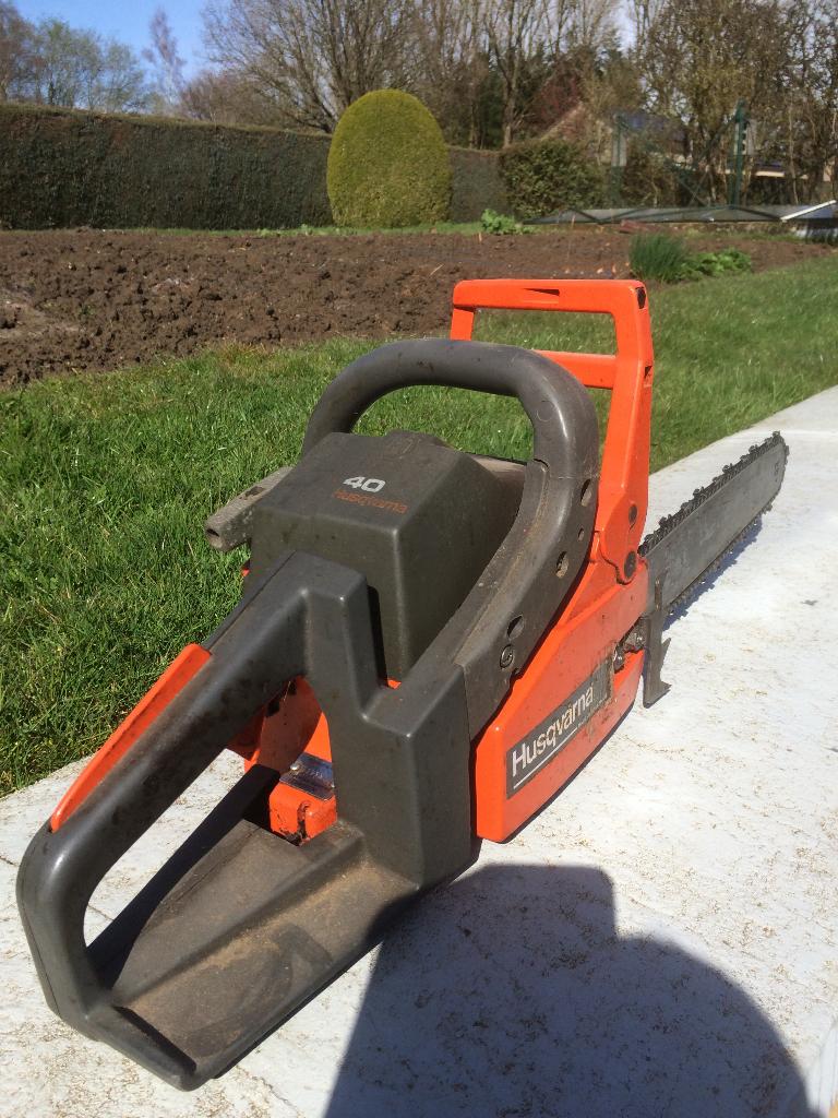 Kettingzaag te koop, Ophalen, Gebruikt, Husqvarna