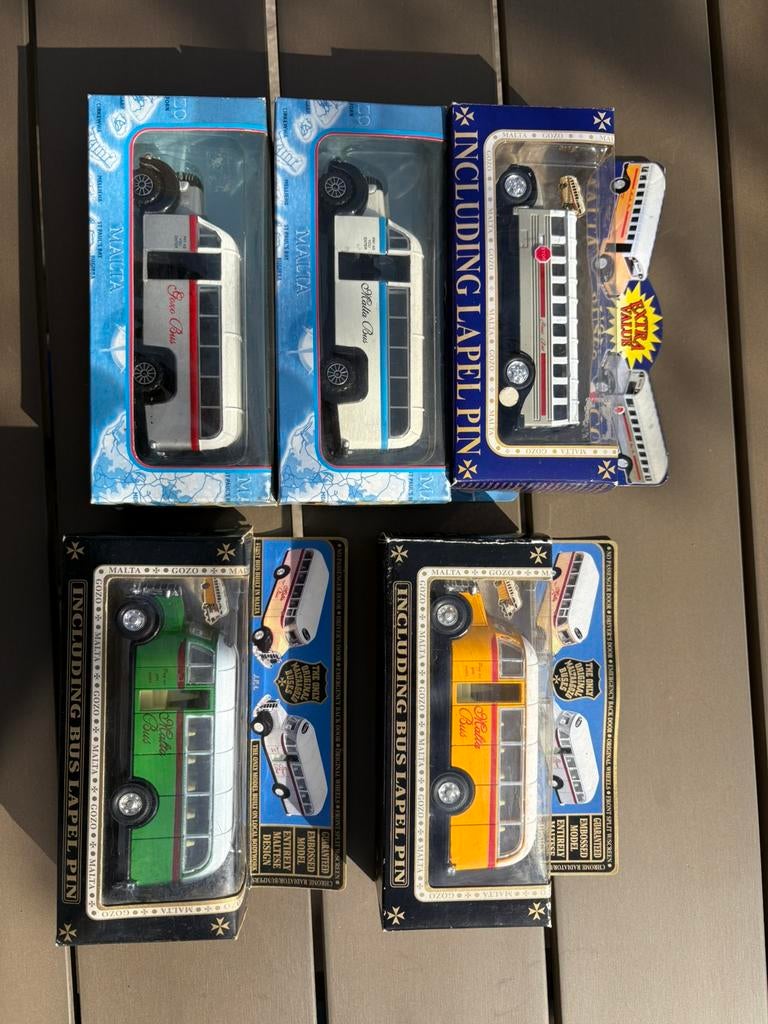 Modelauto Malta Gozo bus, Ophalen of Verzenden, Zo goed als nieuw