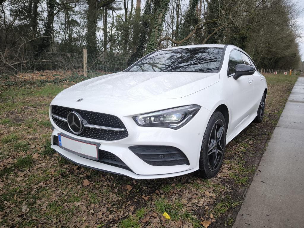 Mercedes CLA 250e AMG Plug-in Hybride Wide screen Garantie, Auto's, Automaat, CLA, Achterwielaandrijving, 4 cilinders