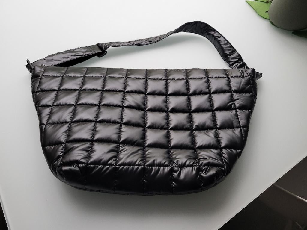 Sac banane noir matelasse Pieces, Enlèvement, Neuf, Noir, Autres marques
